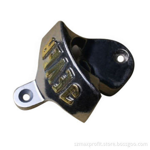 Bottle Opener Jever, Stainless Steel Wall Mounted